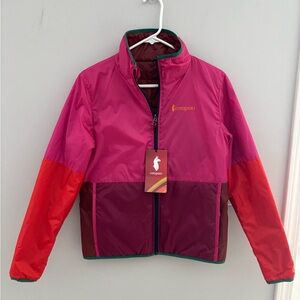 NWT Women’s Cotopaxi Teca Calido Jacket Reversible Insulated Size XS Spicy Sweet